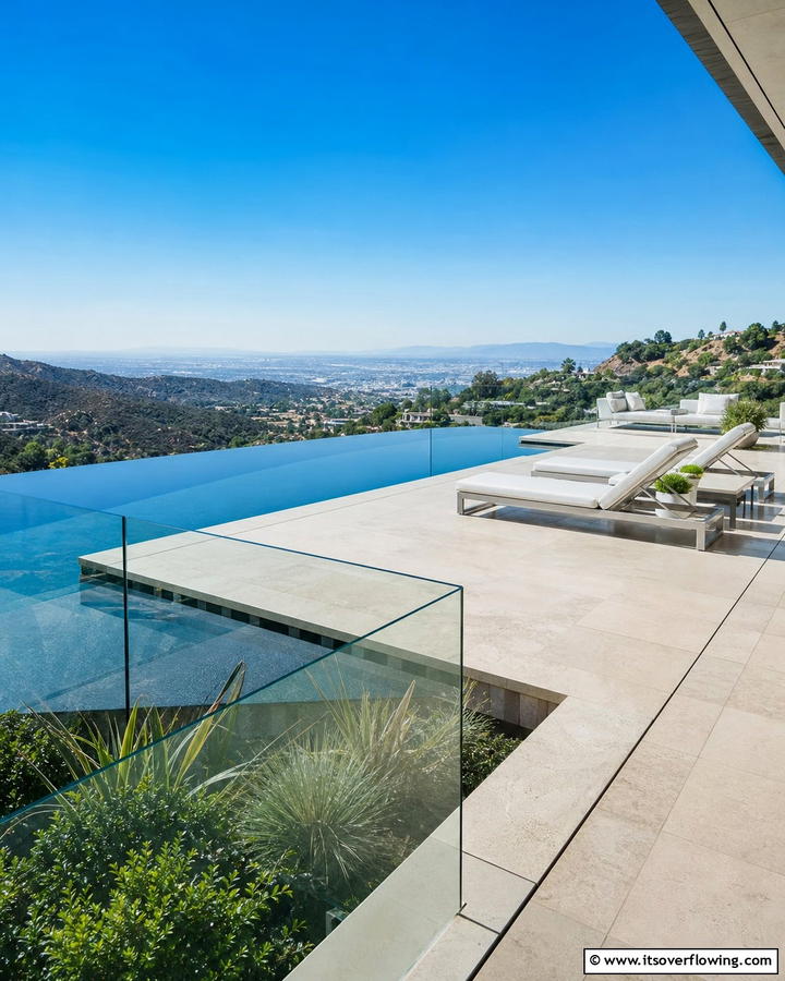 Frameless Glass Railings for an Ultra Modern Look - 20 Pool Deck Railing Ideas for Safety and Style