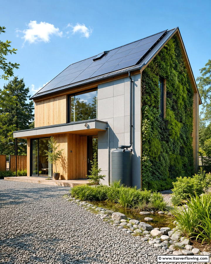 Frameless Windows - 30 Minimalist House Exterior Ideas- Clean & Modern Designs