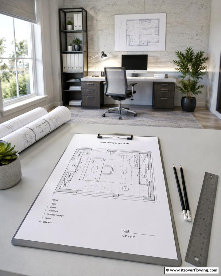 Free Design Templates - 30 Affordable Budget Home Office Ideas for Productive Workspaces