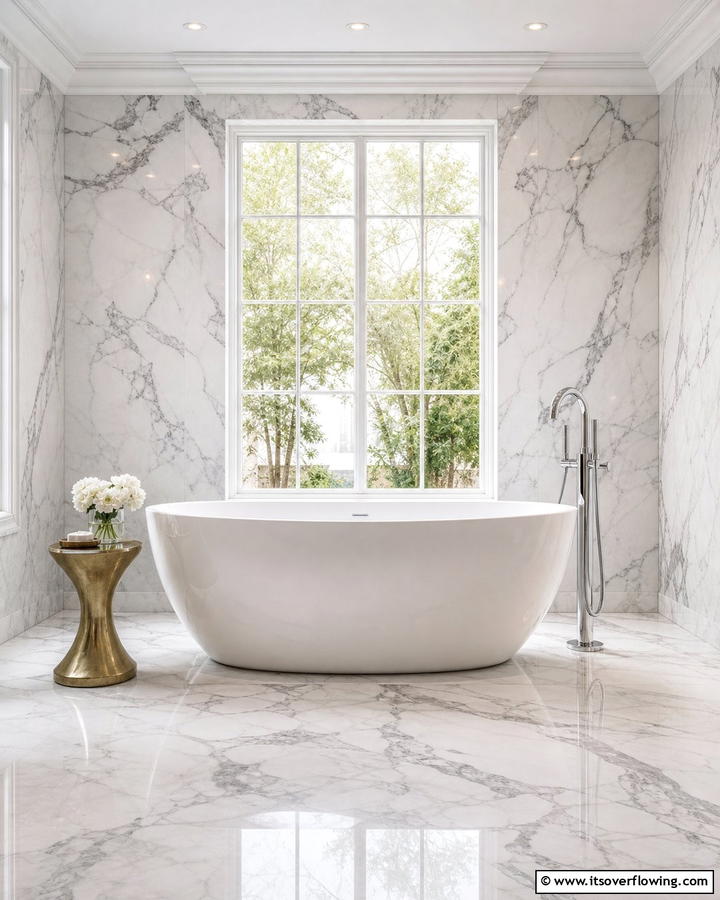 Freestanding Bathtubs - 21 Modern Bathroom Ideas for a Luxurious Spa Experience