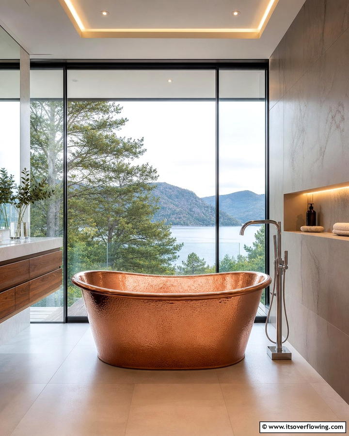 Freestanding Bathtubs - 25 Mexican Bathroom Ideas for a Vibrant and Cultural Space