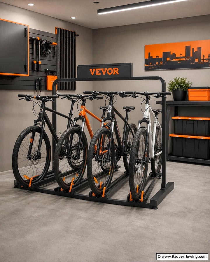 Freestanding Bike Racks for Versatility - 25 Garage Bike Storage Ideas for a Clutter-Free Space