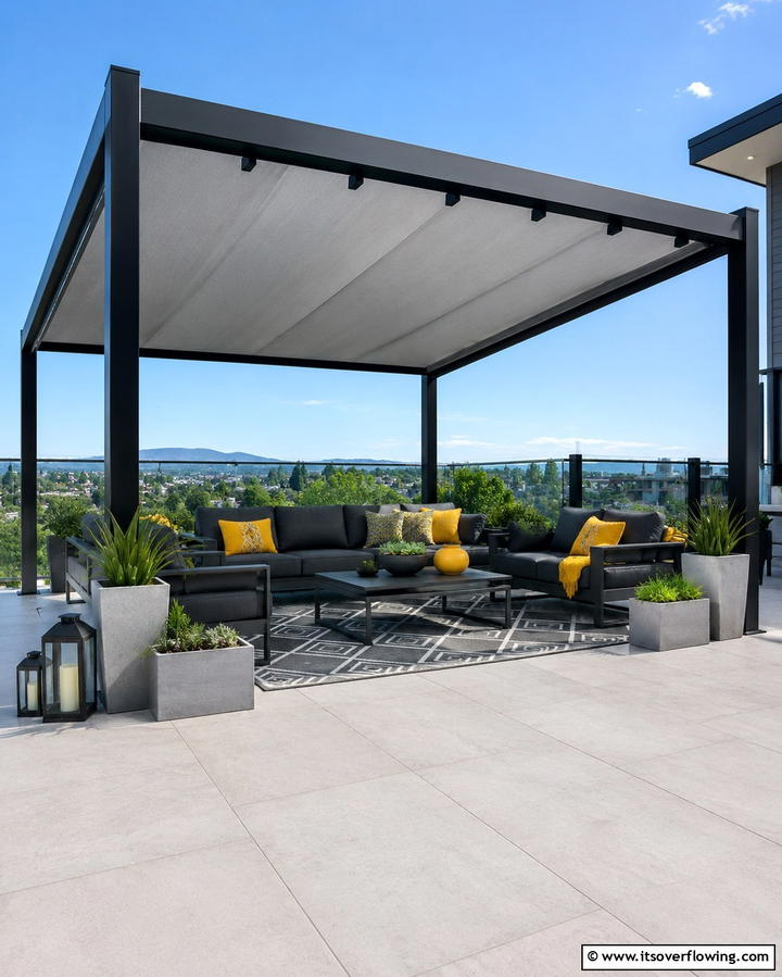 Freestanding Canopy - 30 Creative Shade Ideas for Stylish Outdoor Comfort