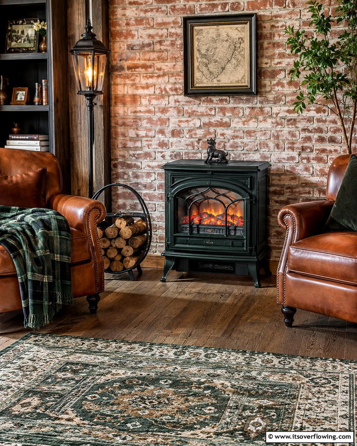 Freestanding Electric StovesExact - 25 Electric Fireplace Ideas for Cozy and Modern Homes