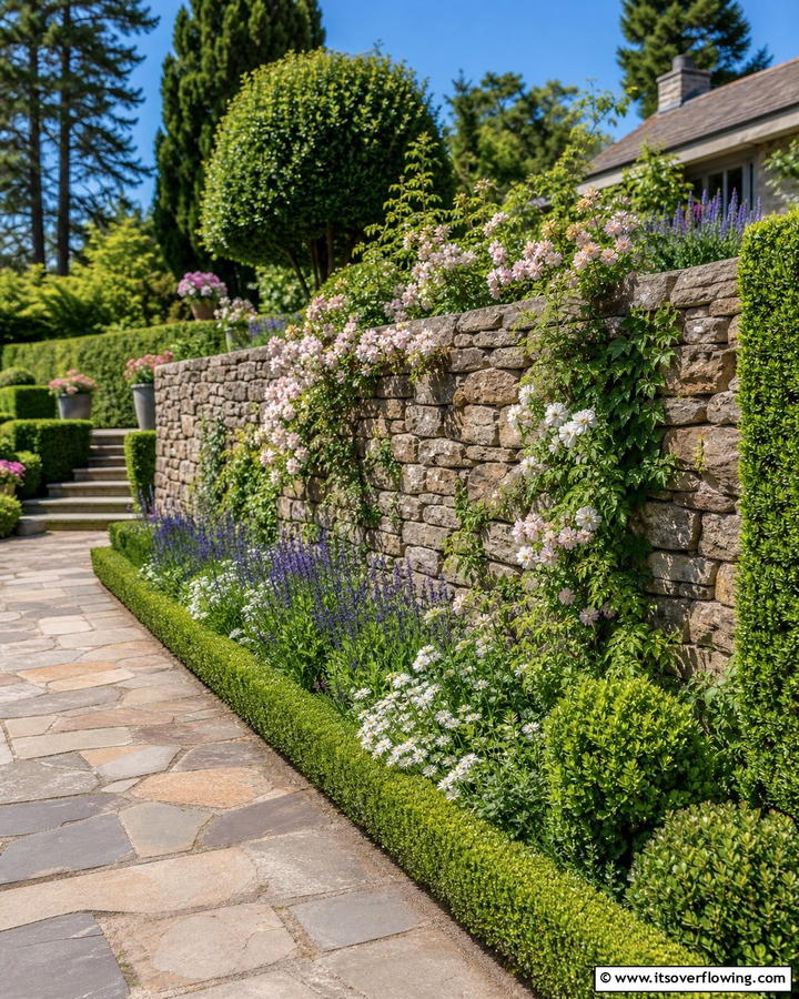 Freestanding Rock Retaining Wall - 20 Natural Rock Retaining Wall Ideas for a Stunning Yard
