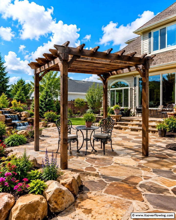 Freestanding Small Pergola - 25 Small Patio Pergola Ideas for Cozy Outdoor Spaces
