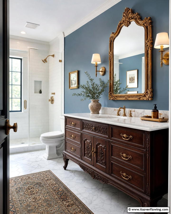 Freestanding Vanities - 25 Victorian Bathroom Ideas for a Luxurious Retreat