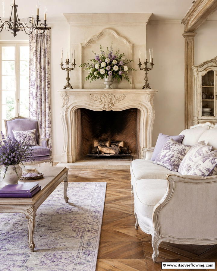 French Provincial Fireplace - 20 Traditional Fireplaces for a Classic Home