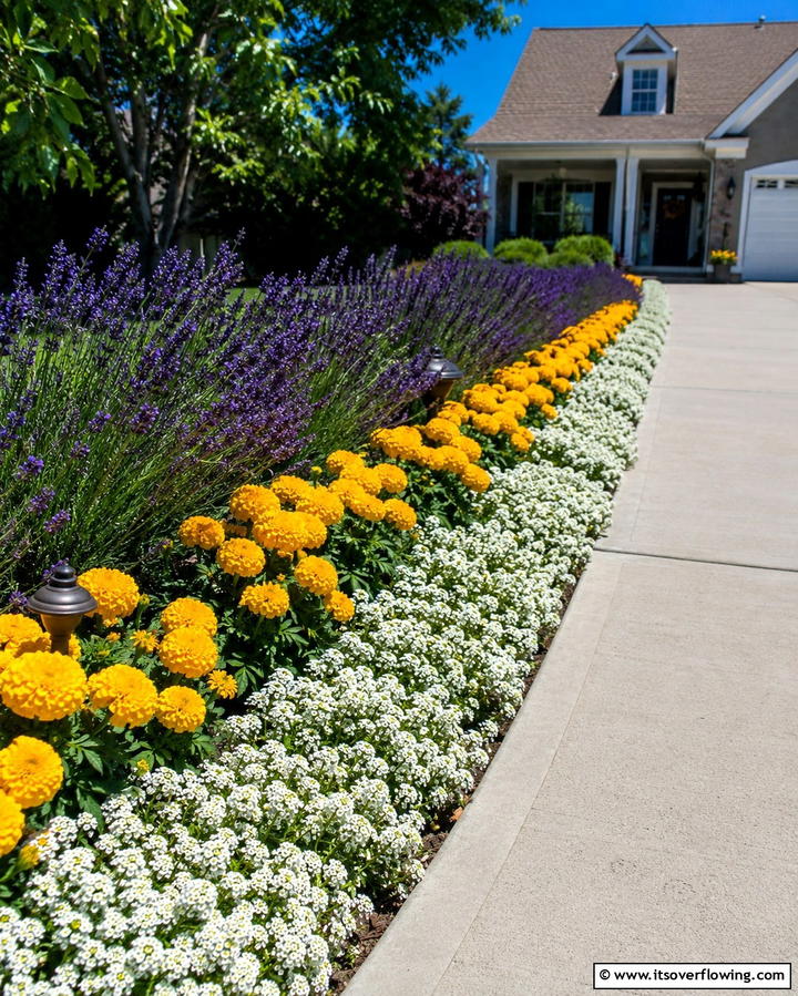 Front Yard Border Flower Bed - 30 Front Yard Flower Bed Ideas for Curb Appeal Boost