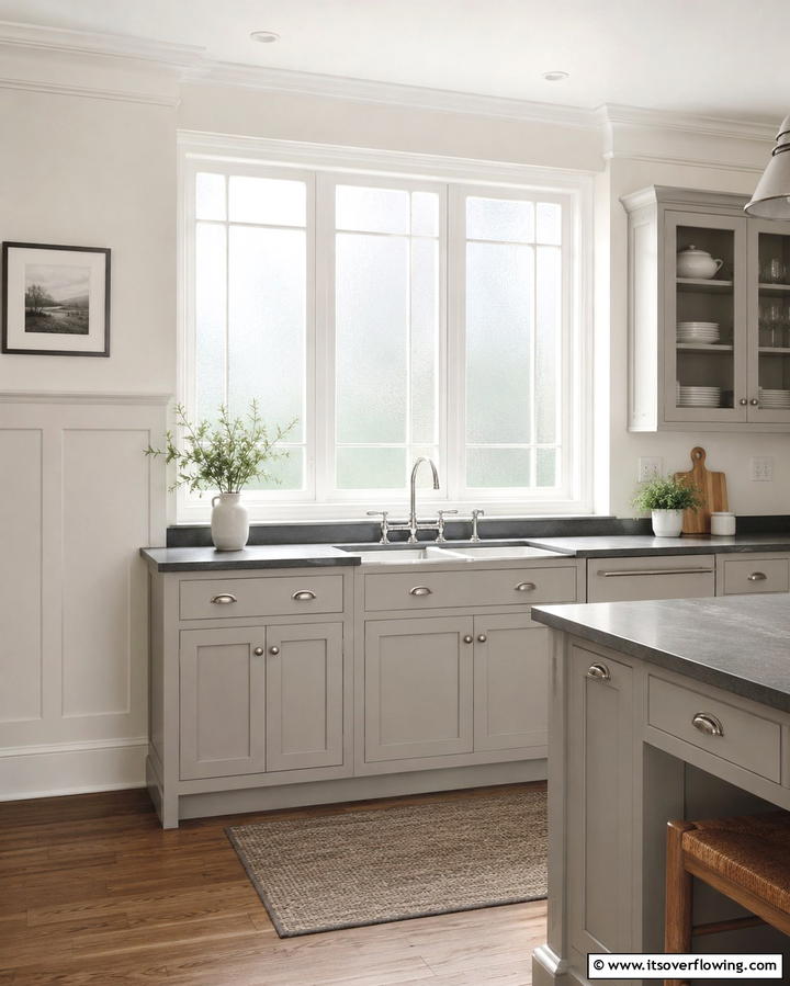 Frosted Glass Windows - 25 Kitchen Window Ideas Over Sink for Natural Light