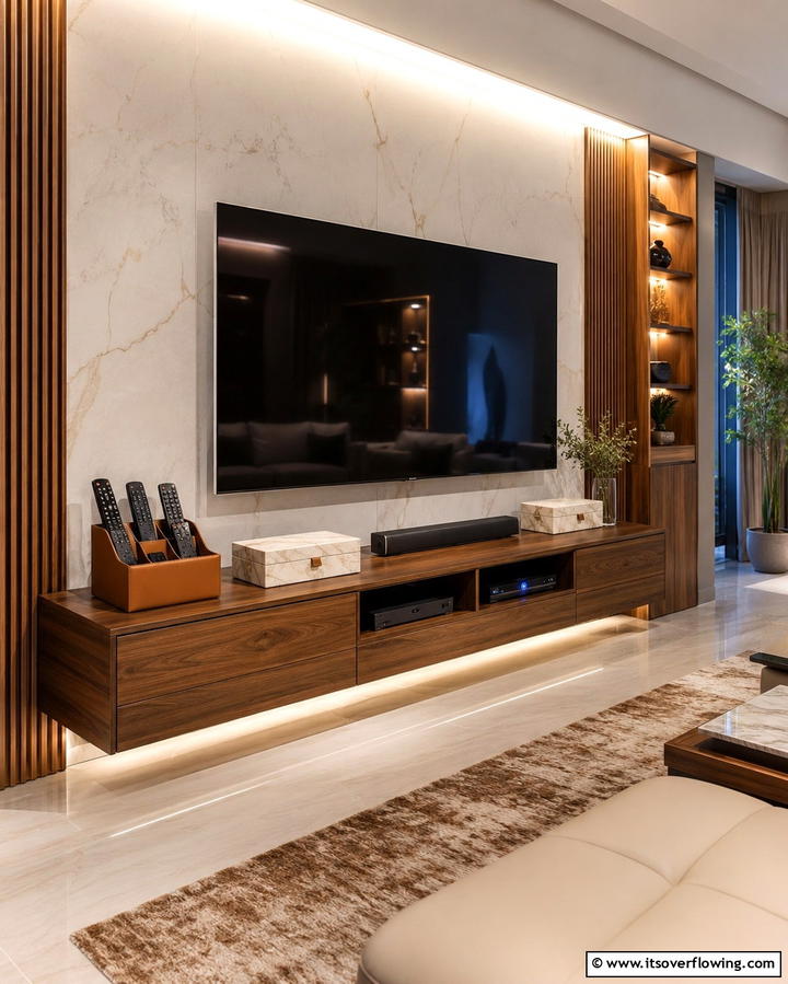 Functional Decor - 25 TV Console Decor Ideas to Elevate Your Living Room