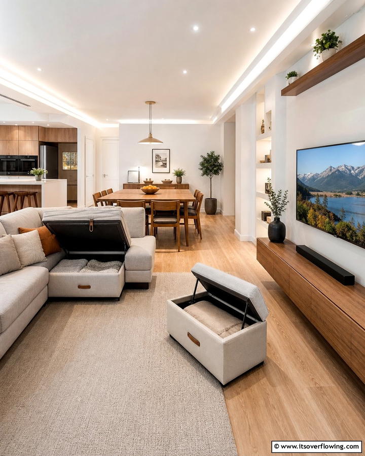 Functional Furniture for Optimized Living - 30 Minimalist Decorating Ideas for a Clutter-Free Home