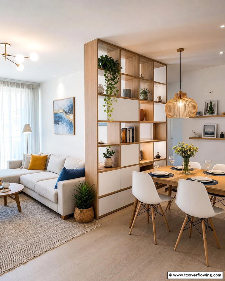 Functional Room Dividers - 21 Small Apartment Decorating Ideas for Stylish Living