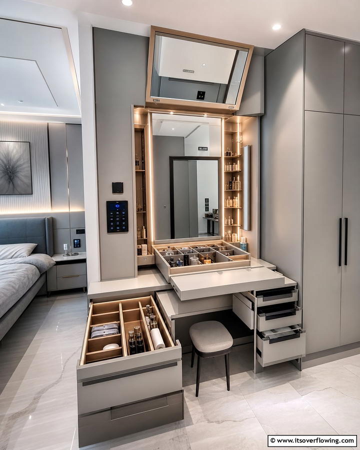 Functional Smart Design - 20 Dressing Table Ideas for a Chic and Functional Space