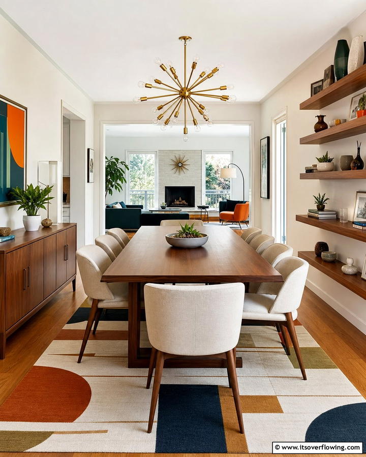 Functional Space Layout - 30 Mid-Century Modern Dining Rooms with Timeless Design