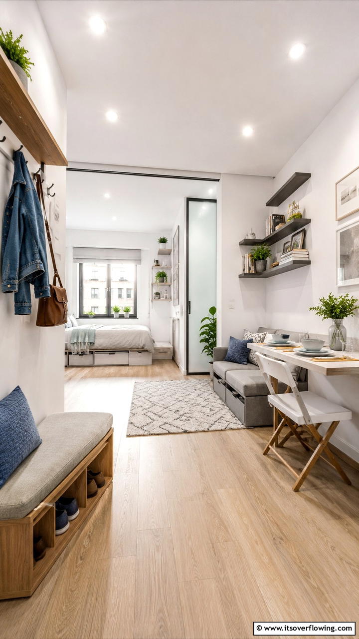 Functional Space Saving Ideas - 30 Unique House Decor Ideas to Transform Your Interior