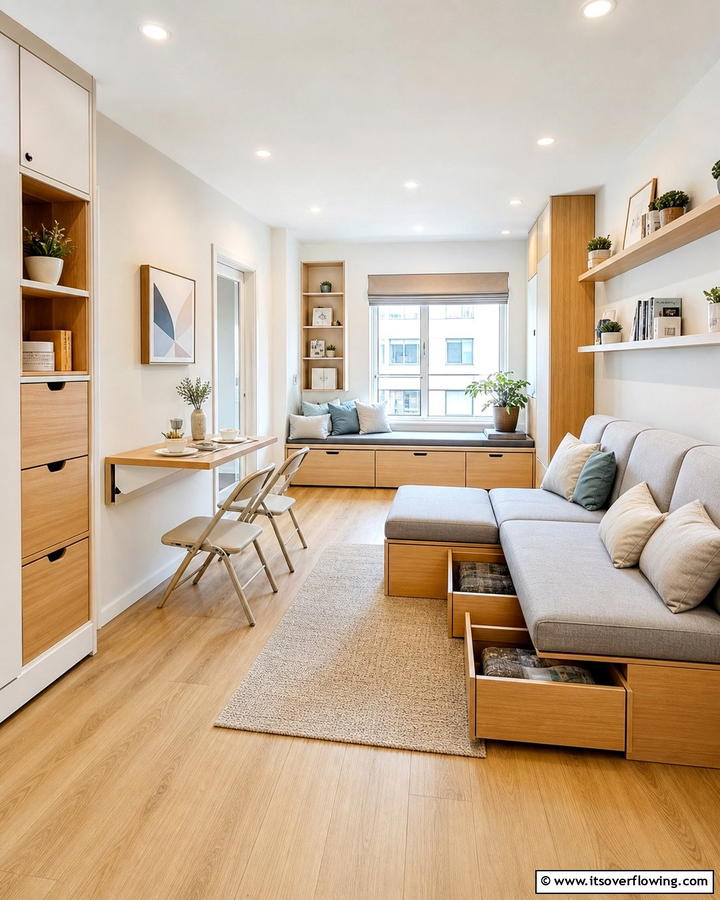 Functional Space Saving Ideas - 30 Stylish House Decor Ideas for Every Room in Your Home