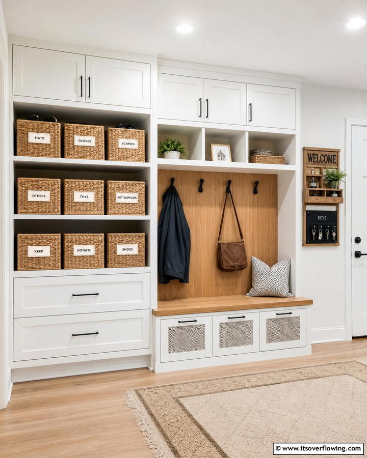 Functional Storage Solution - 21 Entryway Ideas to Create a Welcoming First Impression