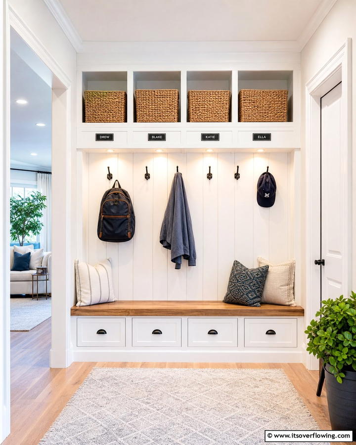 Functional Storage Solutions - 21 Foyer Decor Ideas to Elevate Your Entryway’s First Impression