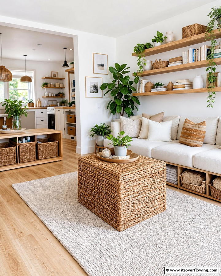 Functional Storage Solutions - 25 Boho-Scandinavian Design and Decor Ideas