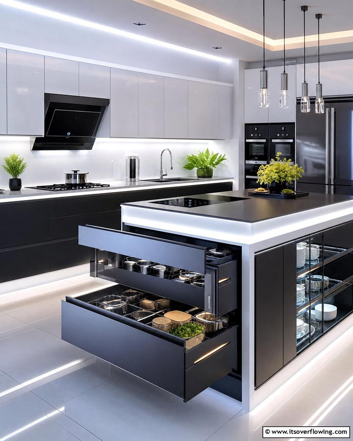 Functional and Chic Counter Innovations - 30 Kitchen Counter Decor Ideas to Elevate Your Space