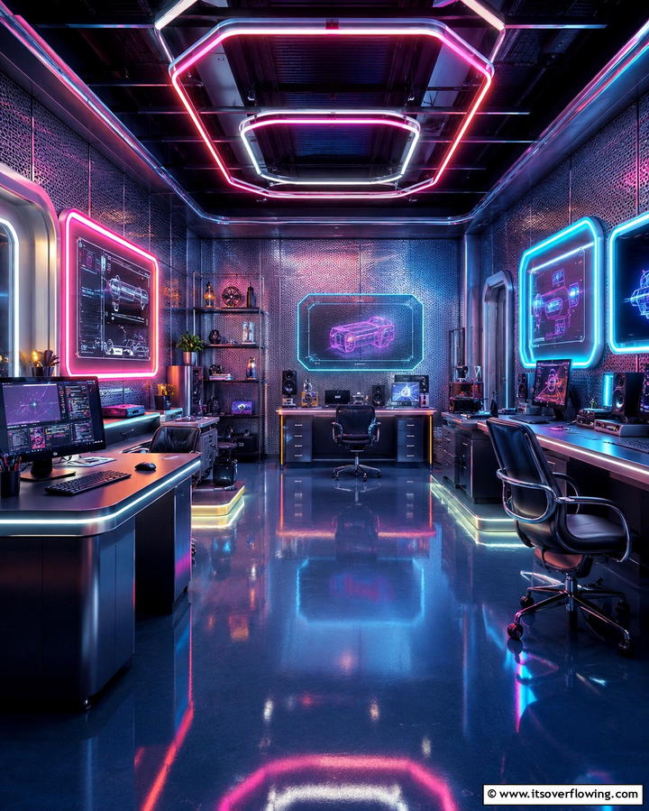 Futuristic 1990s Twist - 30 1990s Interior Design Ideas for Throwback Charm
