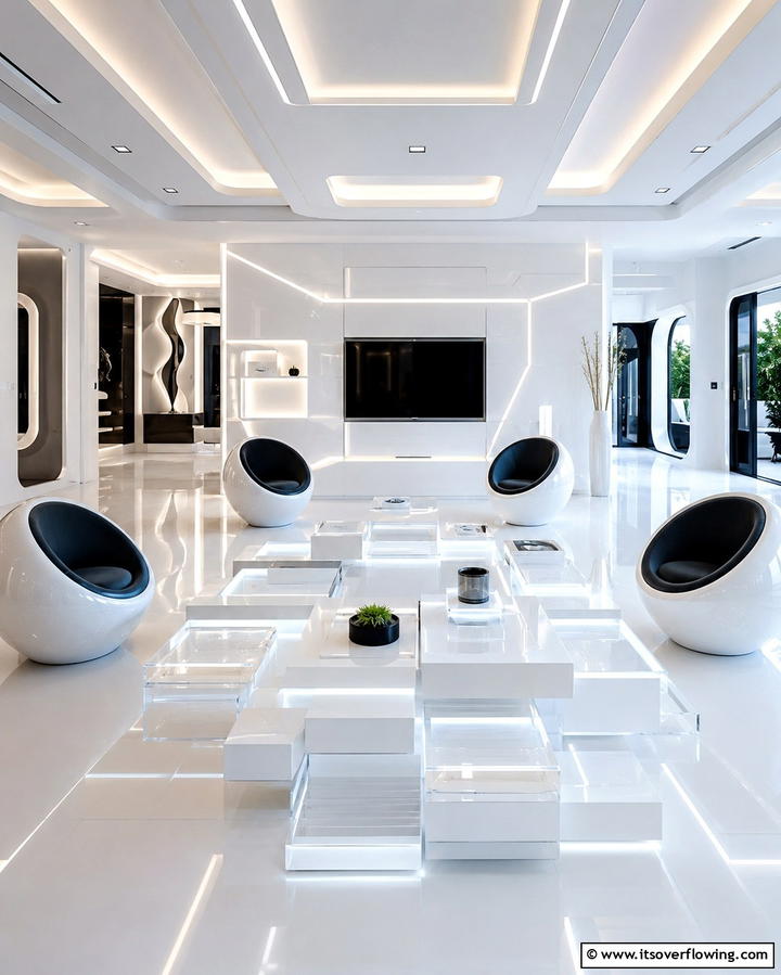 Futuristic Modular Table - 30 Innovative Table Design Ideas for Functional Spaces