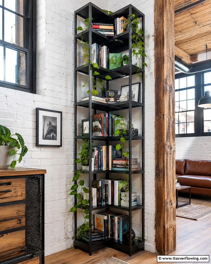 Gallery Corner - 25 Smart Living Room Corner Ideas to Maximize Space