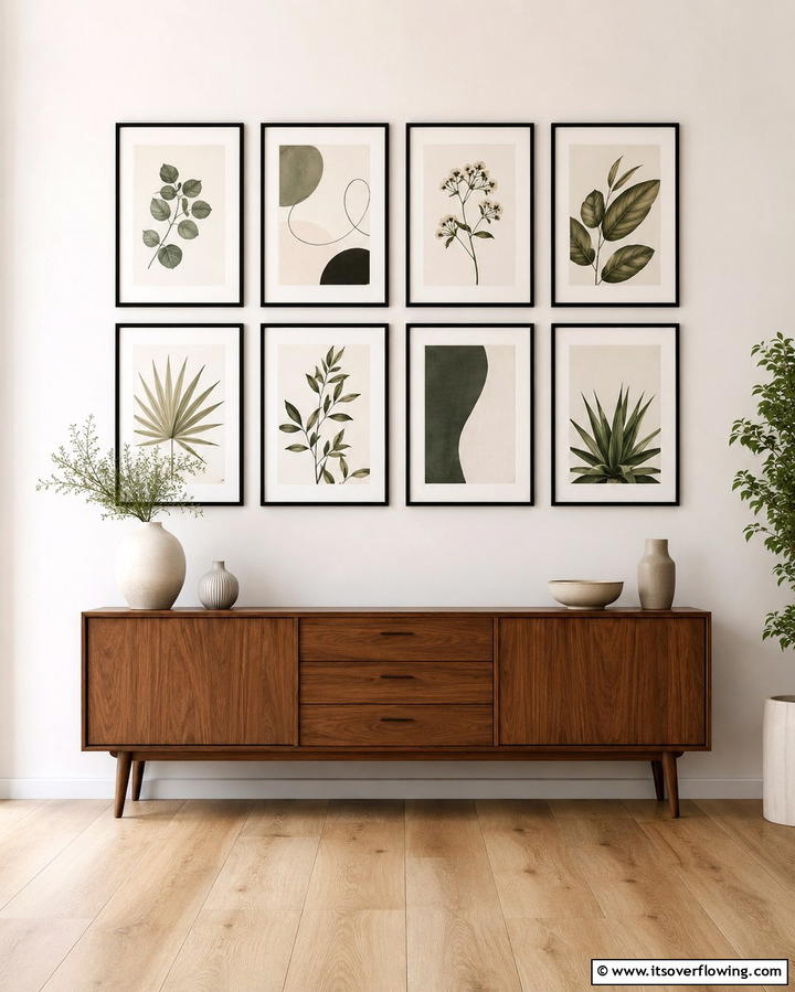 Gallery Wall - 25 Large Wall Art Ideas to Transform Your Space