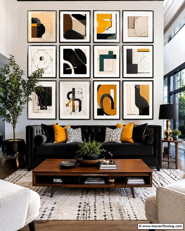 Gallery Wall Living Room Layout - 25 Living Room Layout Ideas for Maximum Comfort