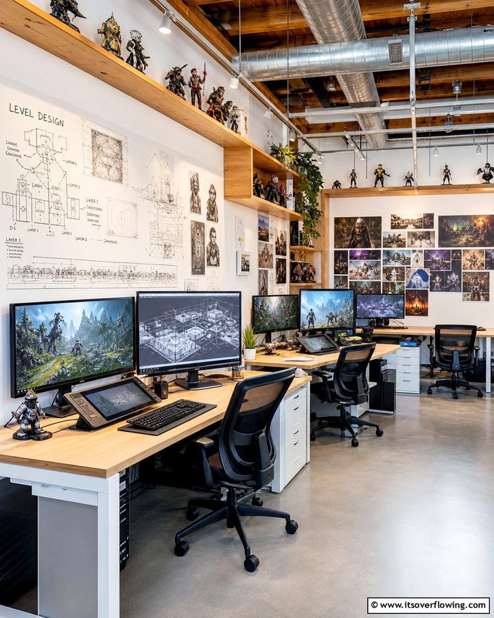 Game Design Creative Studio - 30 Game Room Ideas for Fun Home Entertainment Spaces