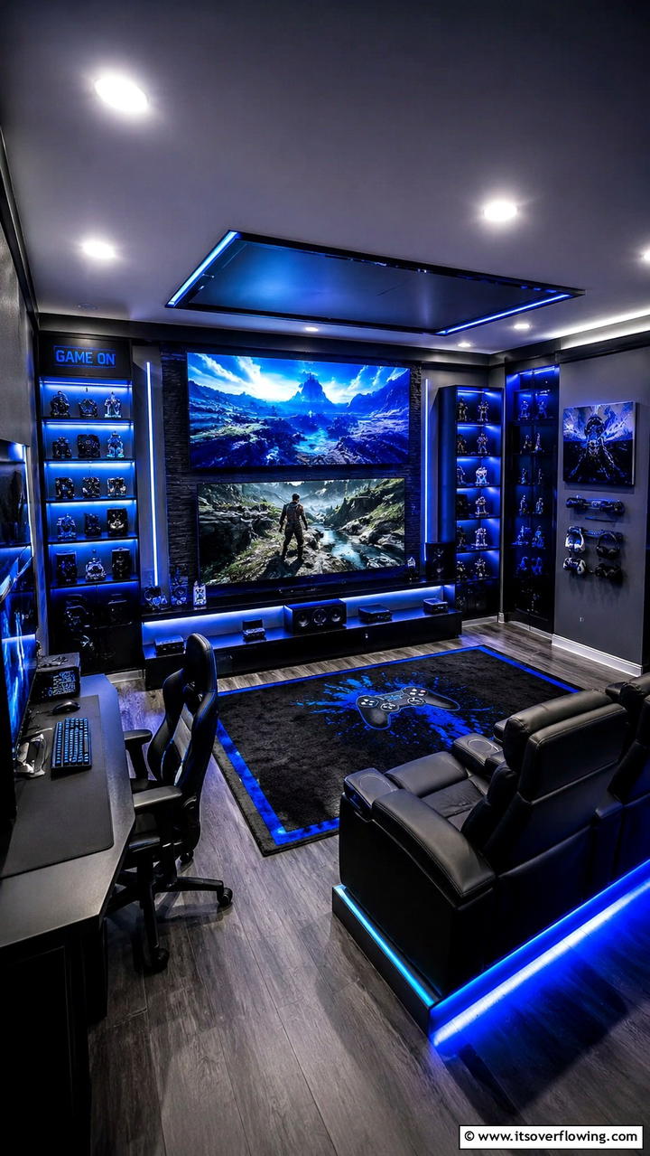 Gamers Paradise Tv Room - 21 Cozy TV Room Ideas for Ultimate Entertainment Spaces
