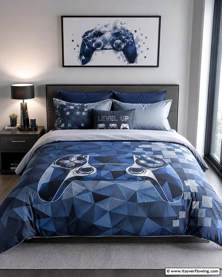 Gaming Themed Bedding - 25 Gamer Girl Room Ideas for a Fun and Stylish Space