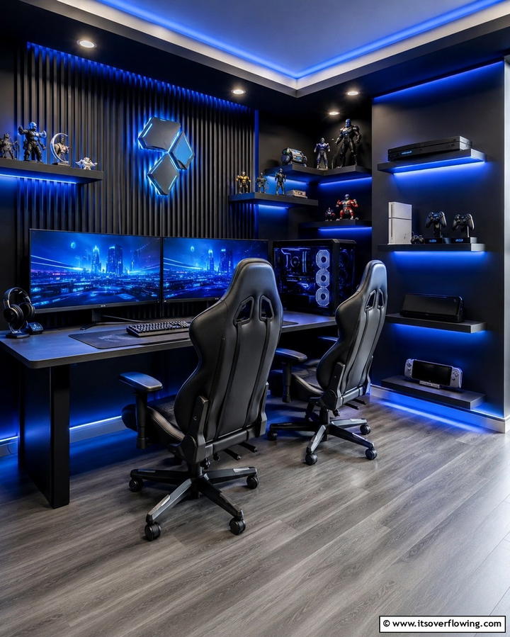 Gaming Zone Setup - 30 Garage Makeover Ideas to Transform Your Space