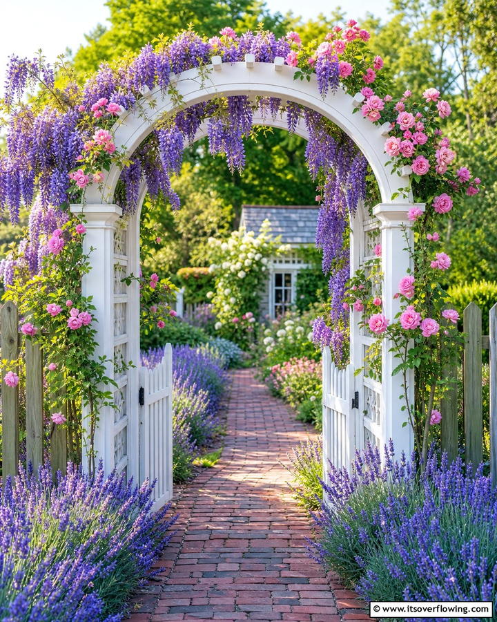 Garden Arbor Entrance - 30 Garden Gate Ideas- Charming Entrances & DIY Projects