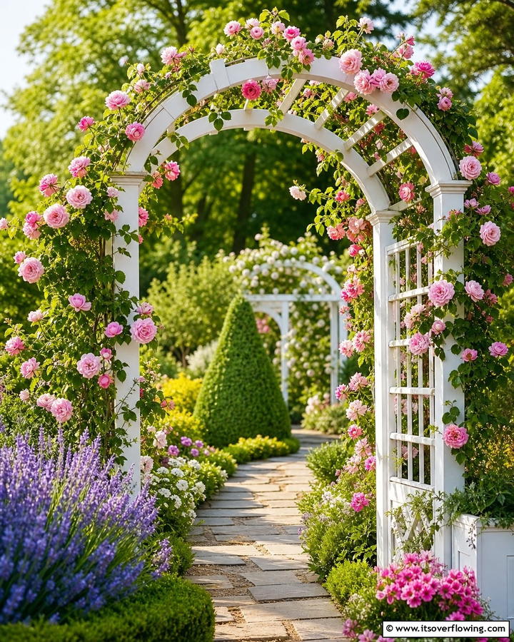 Garden Arbors and Trellises - 21 Garden Trellis Ideas to Support Climbing Plants Stylishly