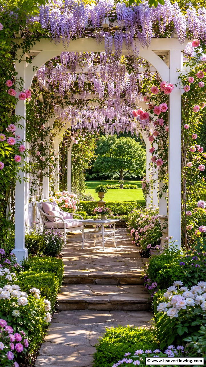 Garden Arches and Pergolas - 30 Garden Art Ideas to Personalize Your Outdoor Space