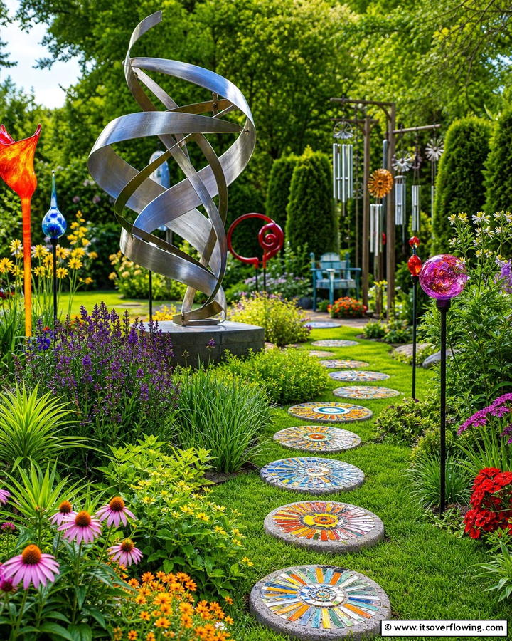 Garden Art and Sculptures - 21 Outdoor Decor Ideas to Refresh Your Patio or Garden