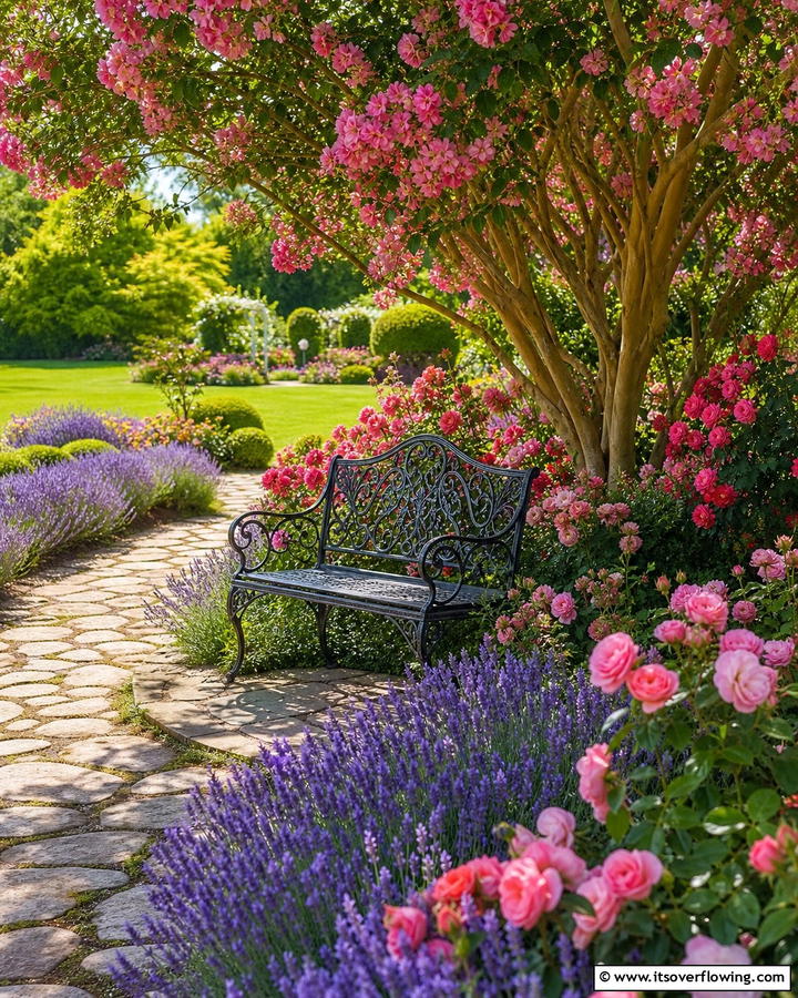 Garden Benches - 20 Garden Focal Point Ideas to Enhance Your Yard