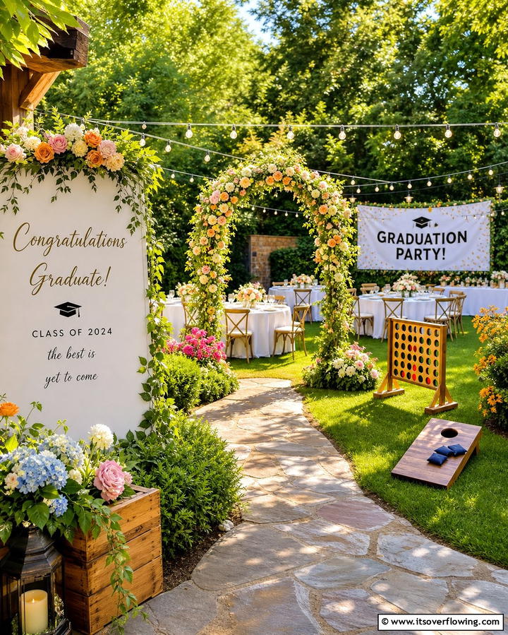 Garden Celebration Graduation Party - 21 Graduation Party Ideas for Memorable Celebrations
