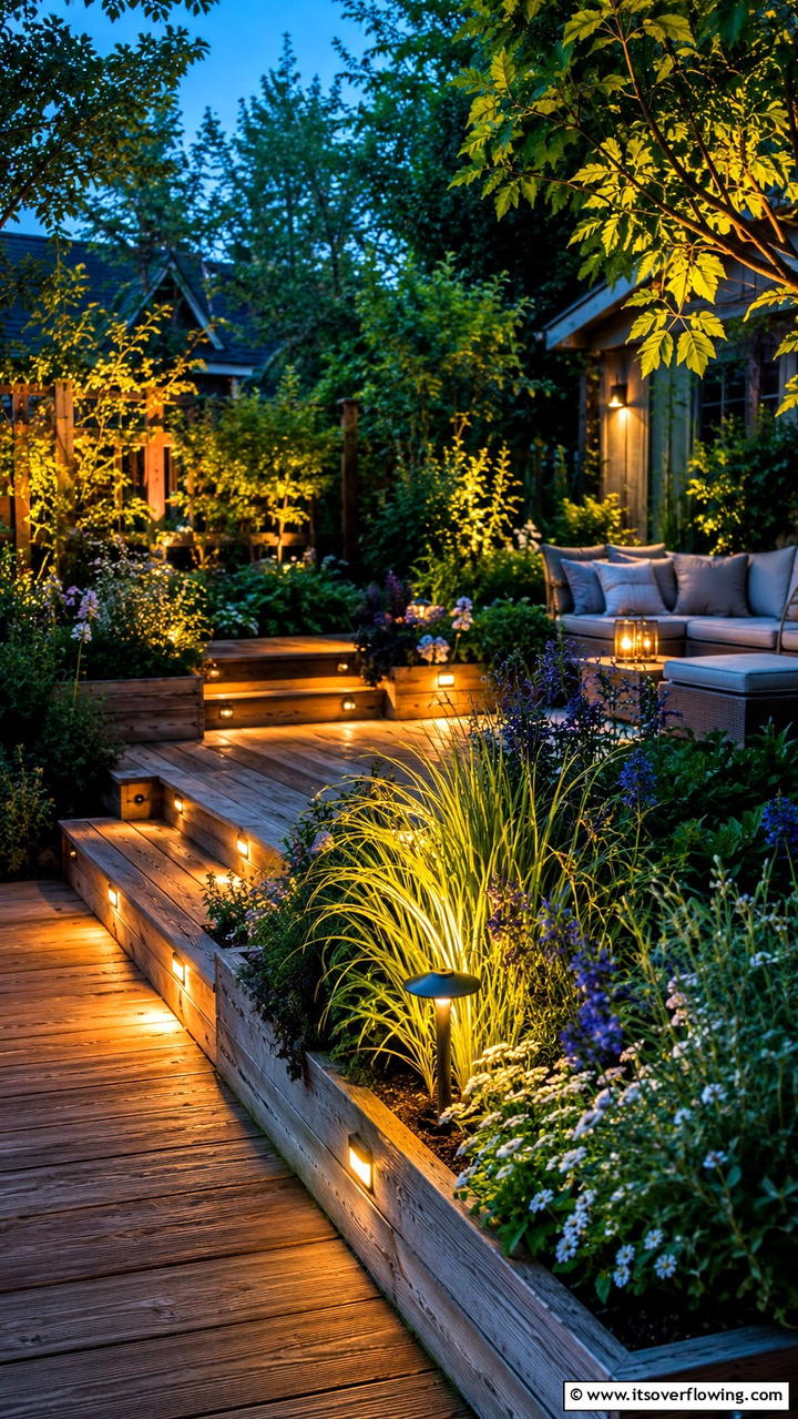 Garden Deck Lighting - 30 Deck Lighting Ideas for Ambiance and Safety