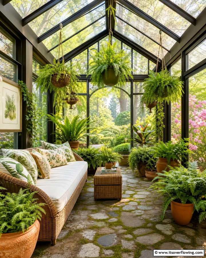 Garden Escape Sunroom - 21 Bright Sunroom Ideas to Enjoy Natural Light Year-Round