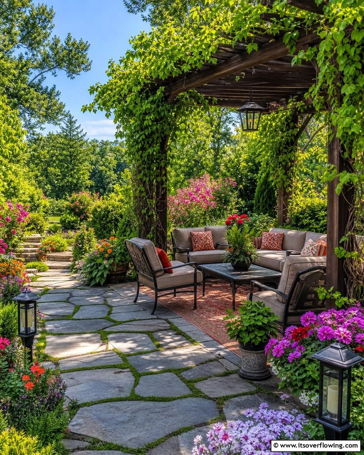 Garden Patio Paradise - 21 Outdoor Living Room Ideas for Relaxation & Entertaining