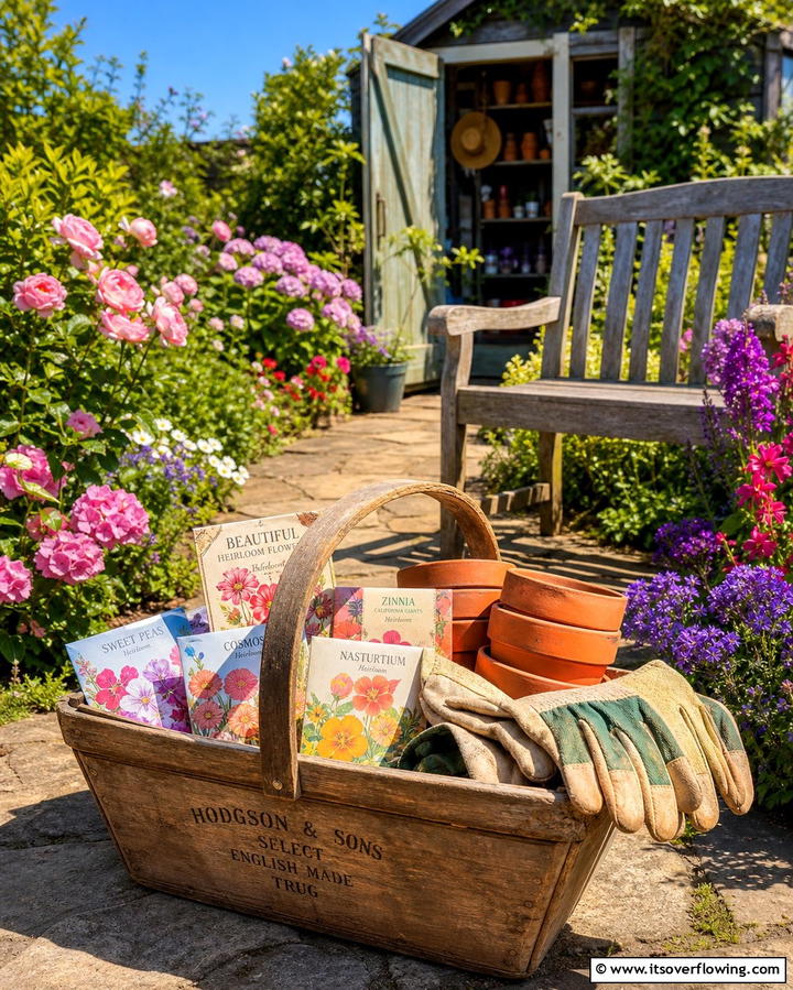 Gardening Basket - 25 Gift Basket Ideas for Every Occasion and Theme