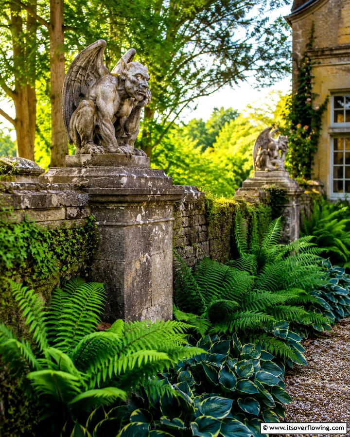 Gargoyle Statues for Drama - 25 Gothic Garden Ideas for a Dark and Mysterious Oasis