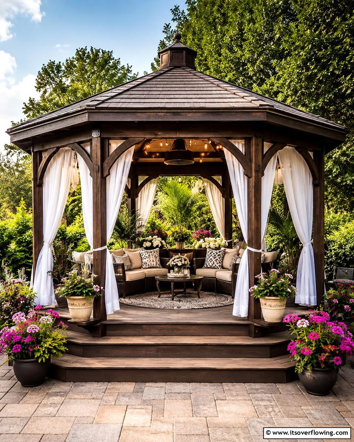 Gazebo Inspired Patio Enclosures - 25 Patio Enclosure Ideas for Year-Round Enjoyment
