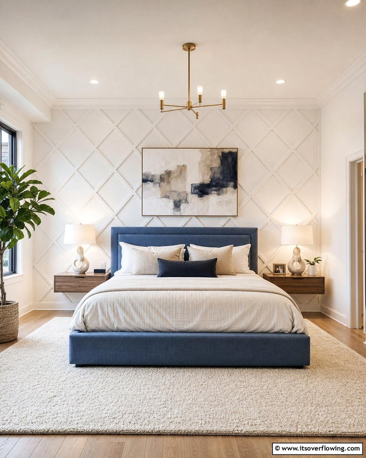 Geometric Board and Batten Patterns - 25 Board and Batten Wall Ideas to Elevate Your Home’s Interior