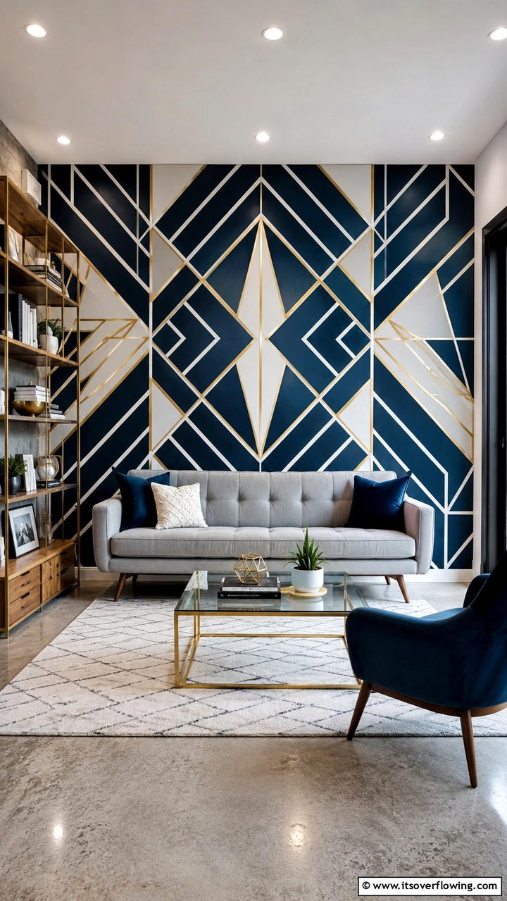 Geometric Pattern Wallpaper - 21 Bold Wallpaper Ideas to Transform Your Interior Walls