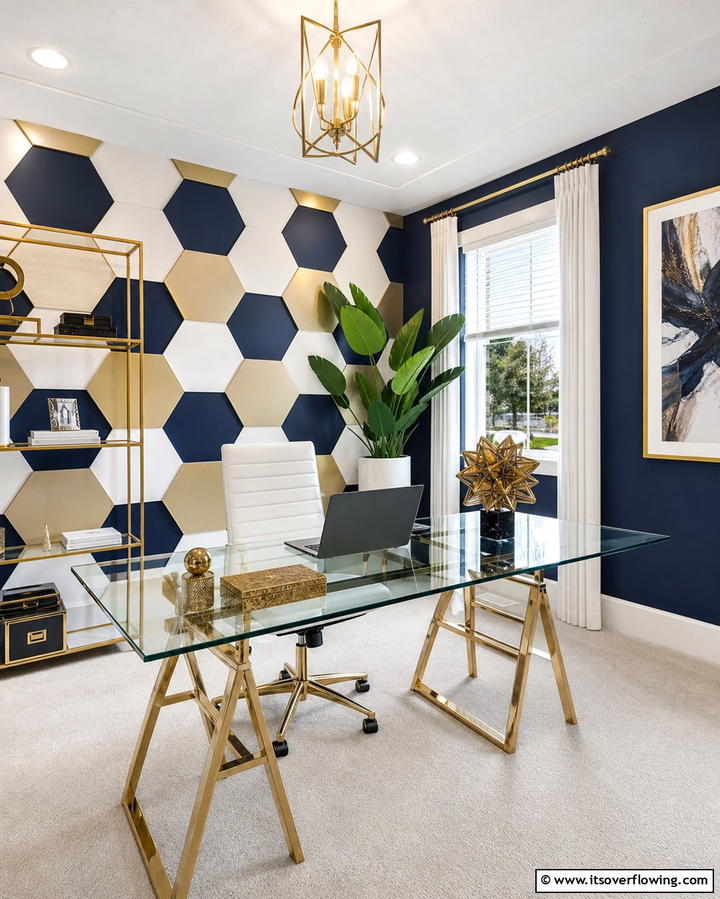 Geometric Patterns - 25 Wall Texture Ideas to Transform Your Interior Design