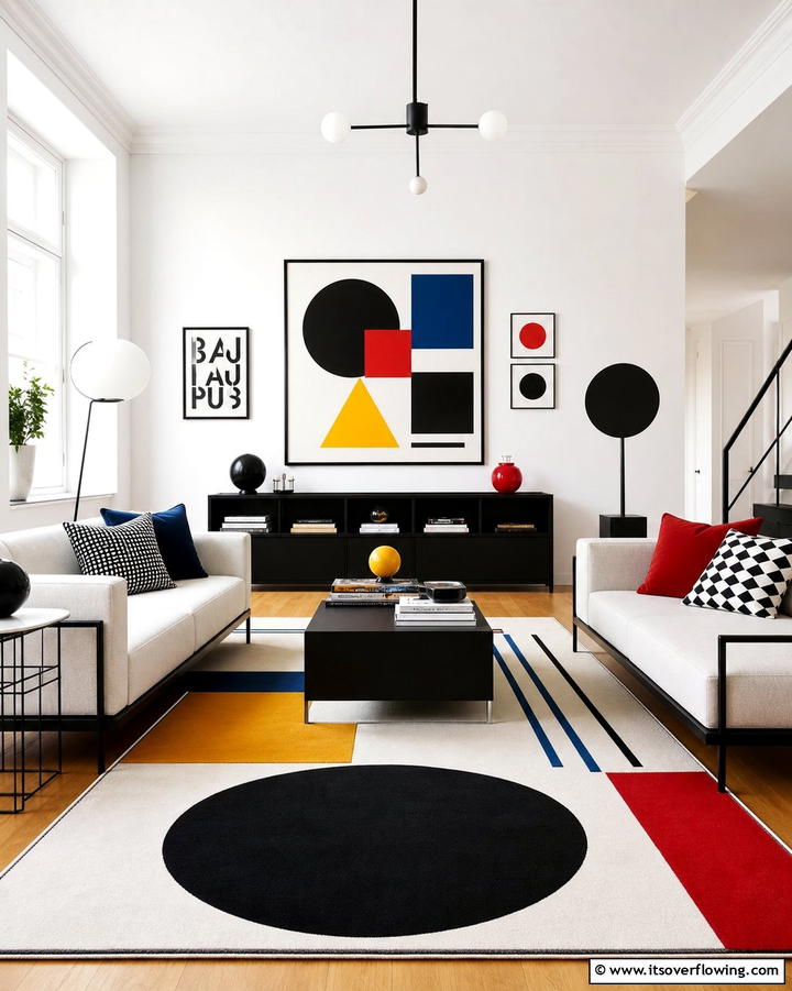 Geometric Shapes and Patterns - 25 Bauhaus Interior Design Ideas for a Minimalist Look